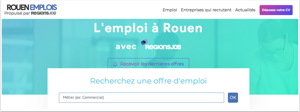 rouen emplois