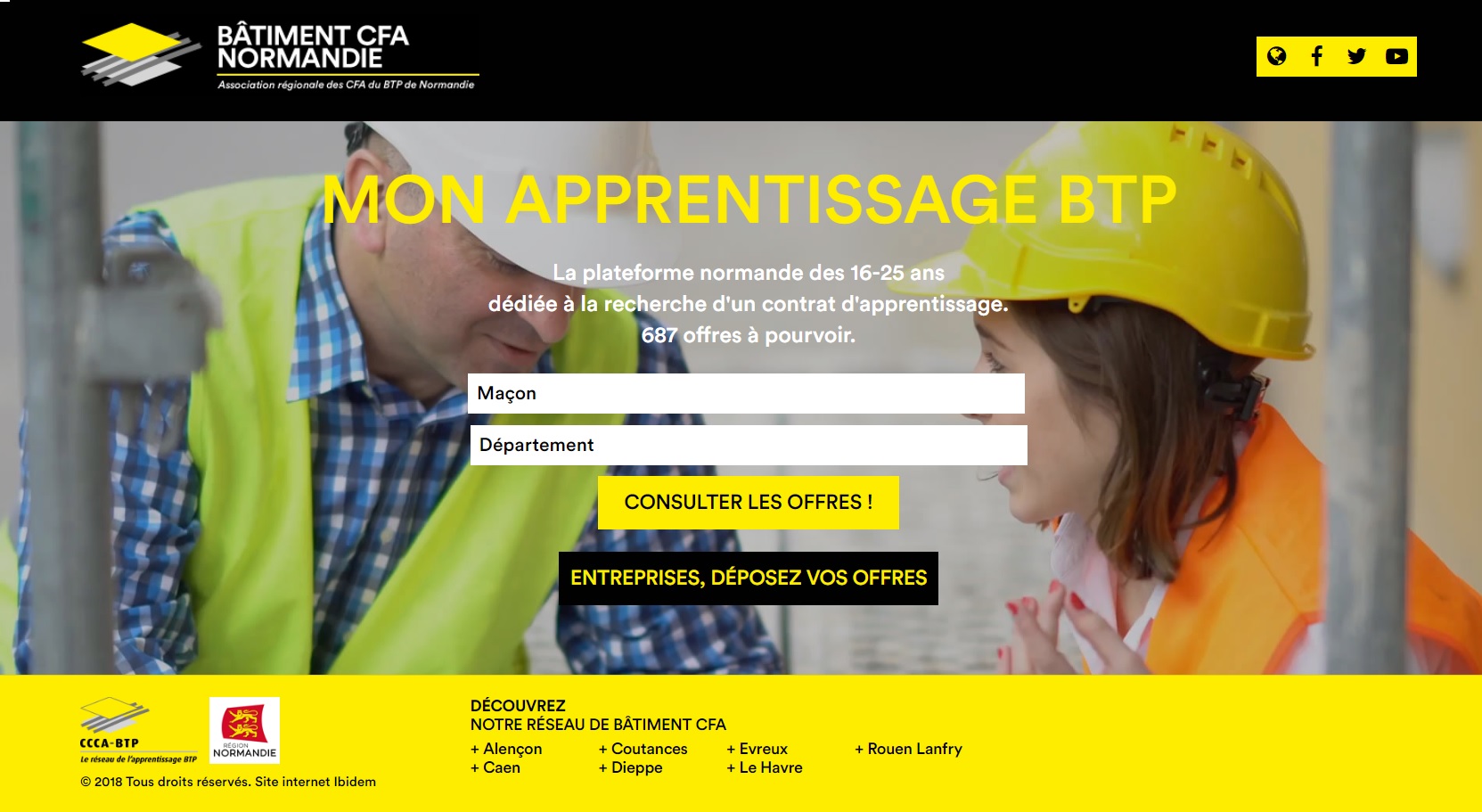 contrat apprentissage BTP