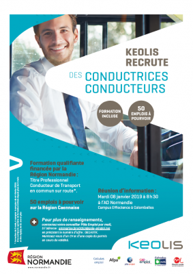 Se qualifier pour accéder à l'emploi durable chez Keolis