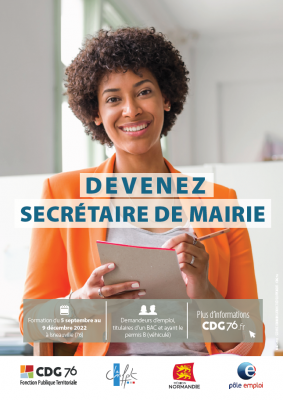 DEVENEZ SECRÉTAIRE DE MAIRIE